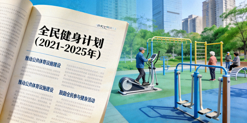 全民健身政策文件与城市公园健身设施背景