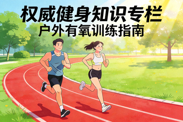 权威健身知识专栏 - 运动者在户外跑道上进行有氧训练