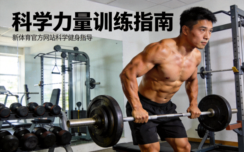健身者在健身房进行力量训练 - 新体育官方网站科学健身指导配图