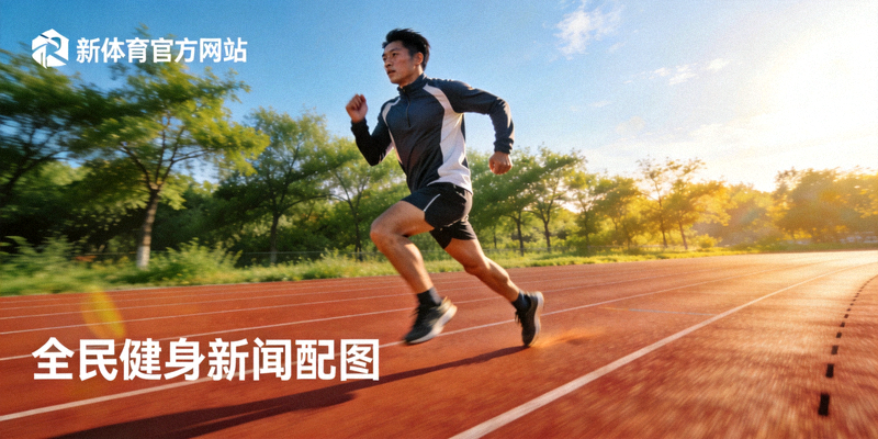 户外跑步爱好者在跑道上奔跑 - 新体育官方网站全民健身新闻配图
