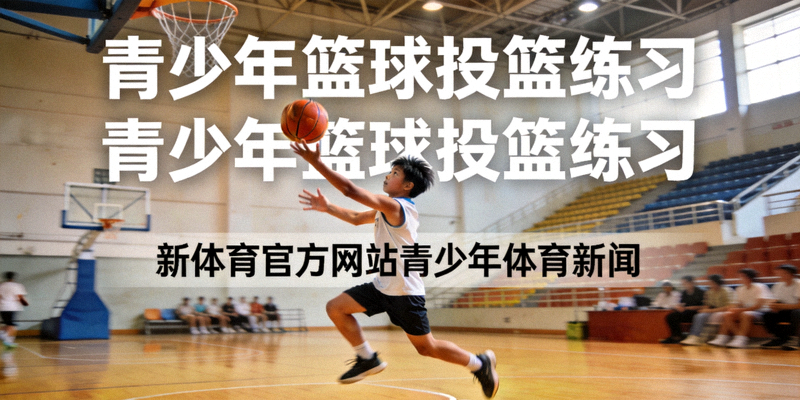 篮球场上球员进行投篮练习 - 新体育官方网站青少年体育新闻配图