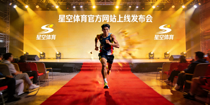 星空体育官方网站上线发布会现场 - 跑步运动员奔跑画面
